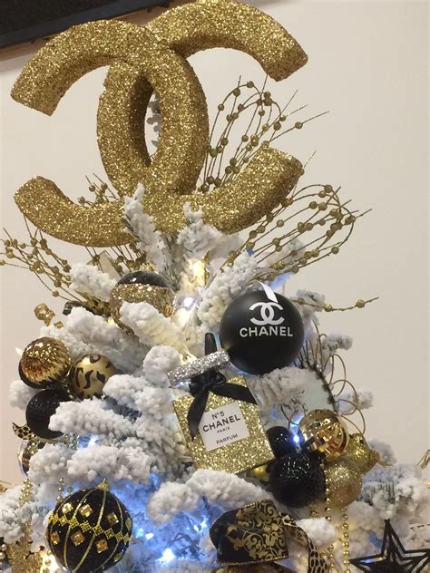 chanel christmas tree topper|Chanel Christmas Tree Topper .